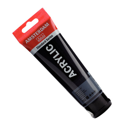 Acrylic Paint 120ml Lamp Black 702 Amsterdam Standard
