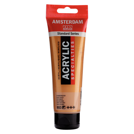 Acrylic Paint 120ml Deep Gold 803 Amsterdam Standard