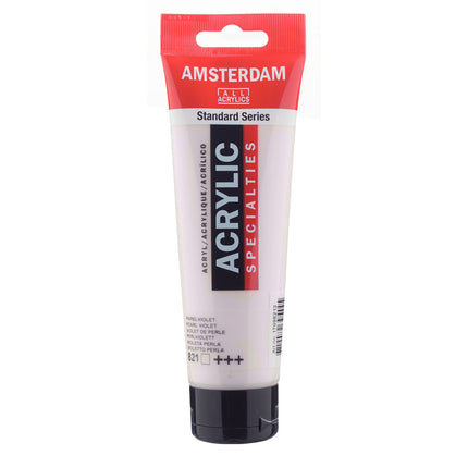 Acrylic 120ml Pearl Violet 821 Amsterdam Standard