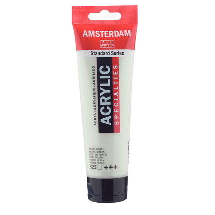Acrylic Paint 120ml Pearl Green 822 Amsterdam Standard
