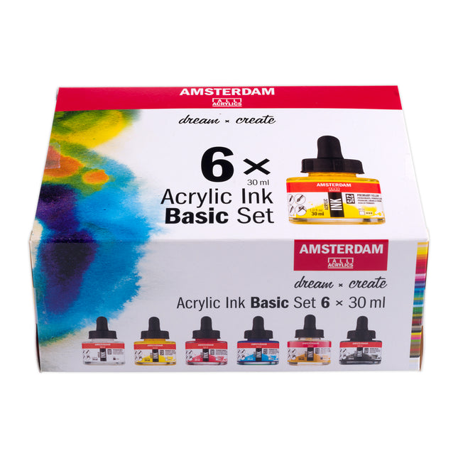 Acrylic Ink Basic Set