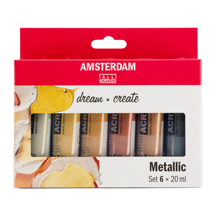 Standard Acrylic Metallics Set