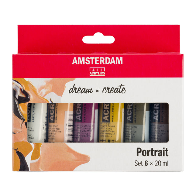 Standard Acrylic Portrait Colors Set
