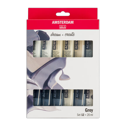 Standard Acrylic Greys Set