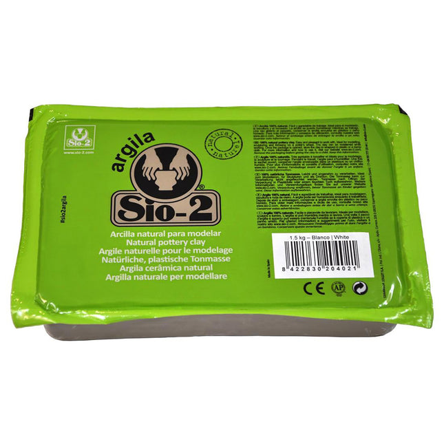 Sio-2 Argila Natural Clay White 2.2lb