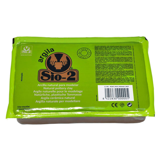 Sio-2 Argila Natural Clay Red 2.2lb