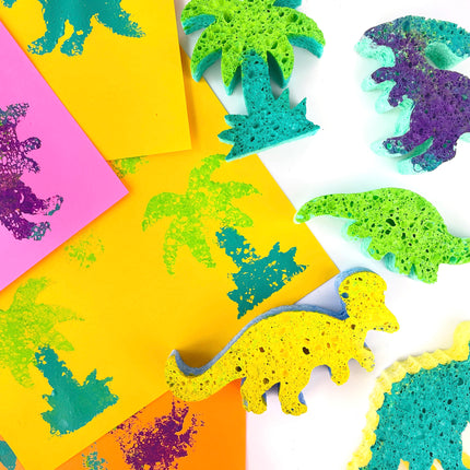 Super Sponges Dinosaurs Assorted