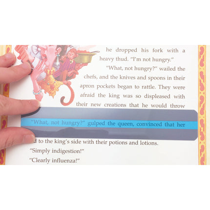 Sentence Strip Reading Guide, 1-1/4" x 7-1/4", Blue