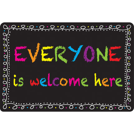Mouse Pad Chalk Loop Everyone Is Welcome