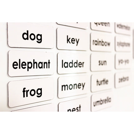 ABC Picture Words Double-Sided Magnets, 27 Pieces