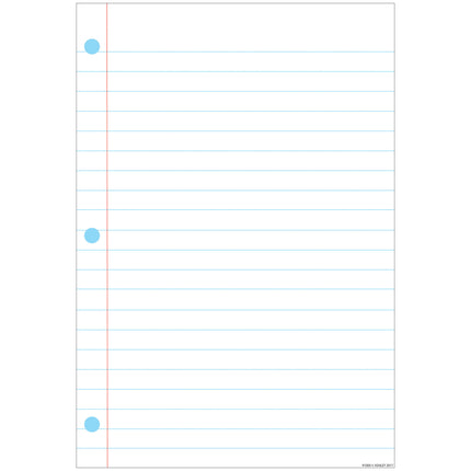 Smart Poly™ Notebook Page Chart, Dry-Erase Surface, 13" x 19"