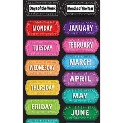 The Original Fun Mat™, Days, Months, Seasons, Chalk Loop