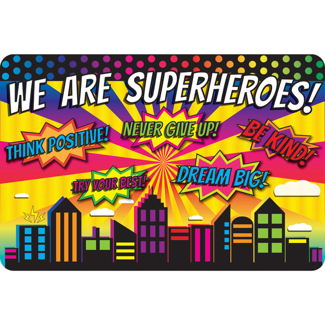 The Original Fun Mat™, Superhero Welcome Mat
