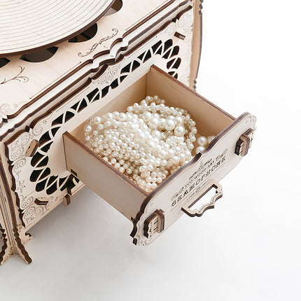 Gramophone 3D Wooden STEM Construction Kit