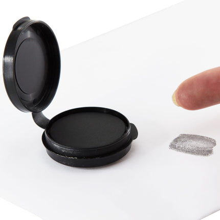 Inkless Fingerprint Pad Black W/ Adhesive