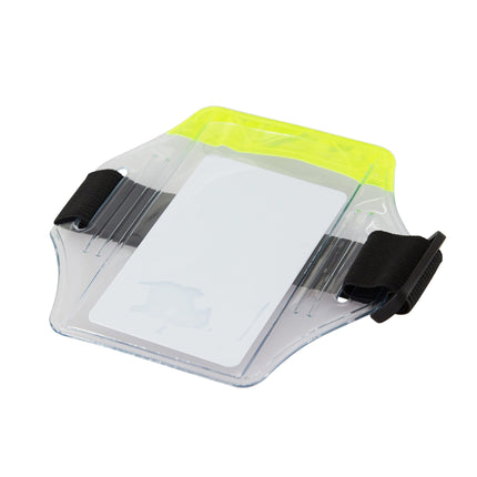 Badge Holder Arm Reflective Yellow