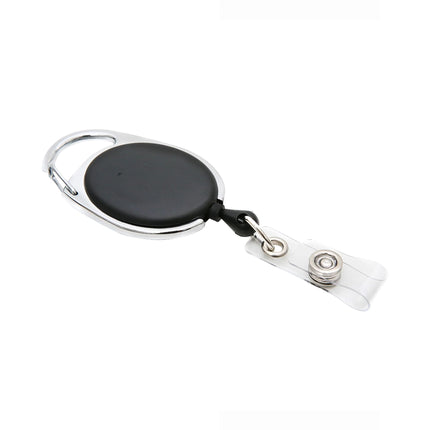 Quick Clip Oval Id Badge Reel