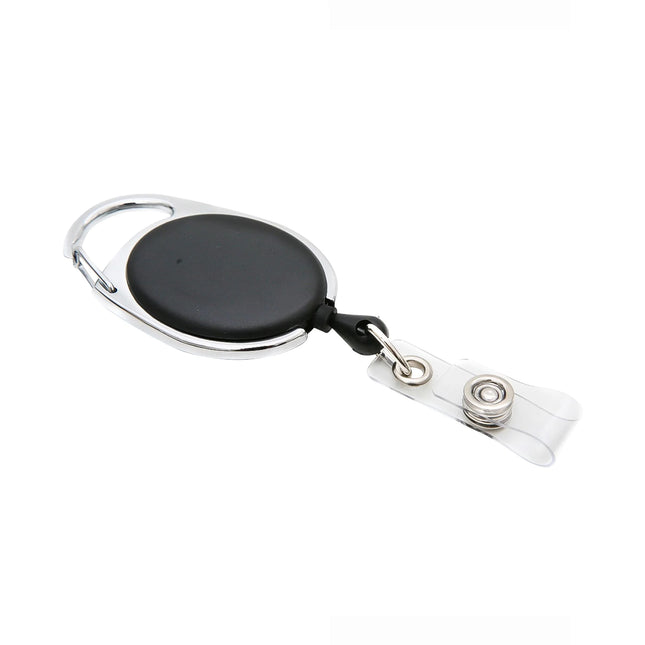 Quick Clip Oval Id Badge Reel