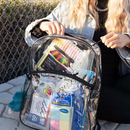 15" Clair Clear Backpack