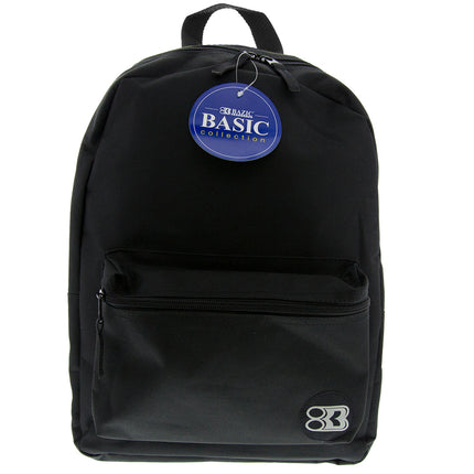 16" Basic Backpack, Black
