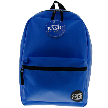 16" Basic Backpack, Blue