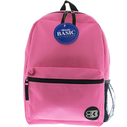16" Basic Backpack, Fuchsia