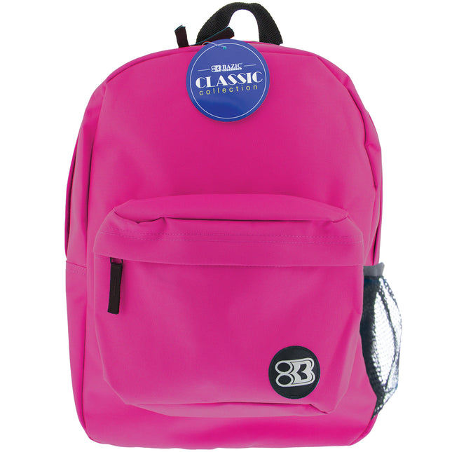 17" Classic Backpack, Fuchsia