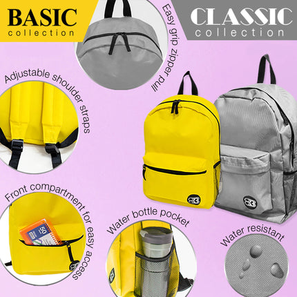 17" Classic Backpack, Purple
