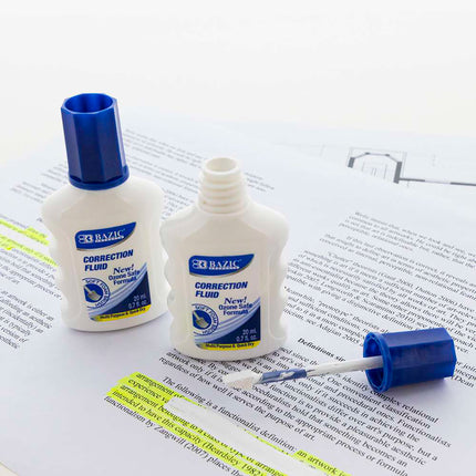 Correction Fluid W/ Foam Brush