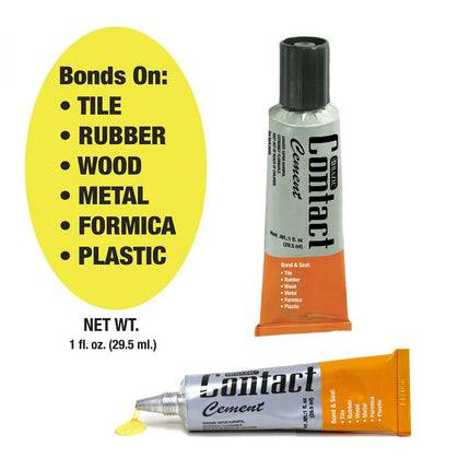 Contact Cement Adhesive 1fl Oz