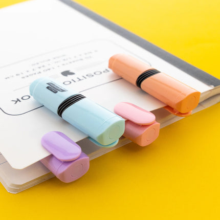 Mini Desk Style Pastel Highlighters
