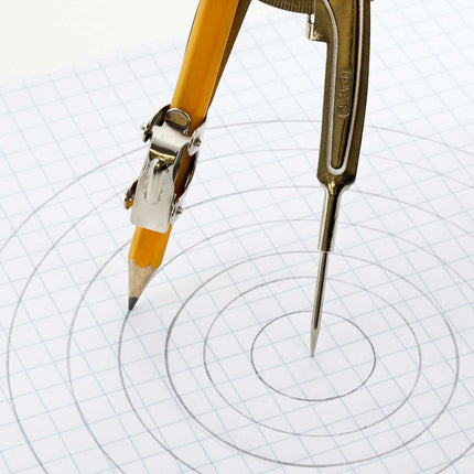 Ball Bearing Metal Compass W/pencil