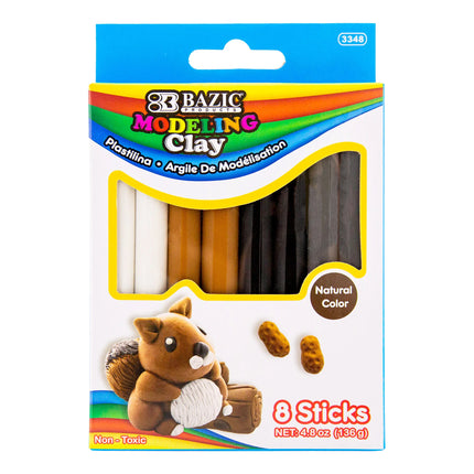 4 Earth Color Modeling Clay Sticks