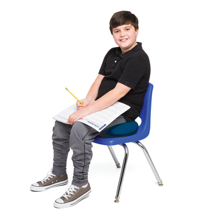 Antimicrobial Big Wiggle Seat Sensory Cushion, Blue