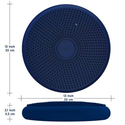 Antimicrobial Big Wiggle Seat Sensory Cushion, Blue