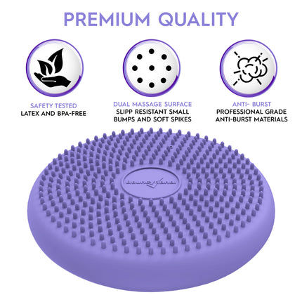 Little Wiggle Seat Sensory Cushion, Purple