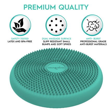 Big Wiggle Seat Sensory Cushion, Mint