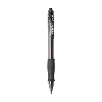 Glide™ Bold Retractable Ball Point Pen, Bold Point, Black, 12-Count