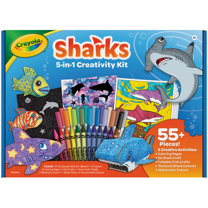 Sharks 5-in-1 Creativity Kit