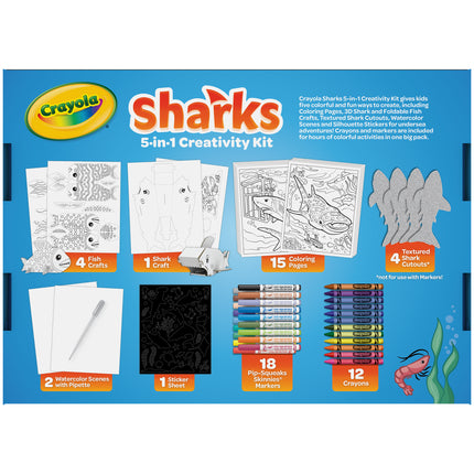 Sharks 5-in-1 Creativity Kit
