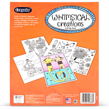 Whimsical Creations Coloring Book