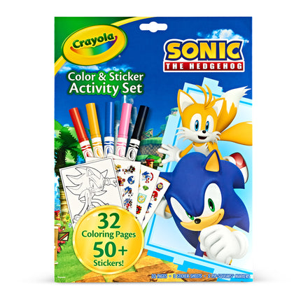 Color & Sticker Activity Set Sonic