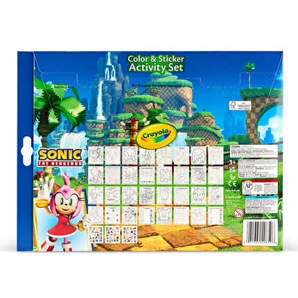 Color & Sticker Activity Set Sonic