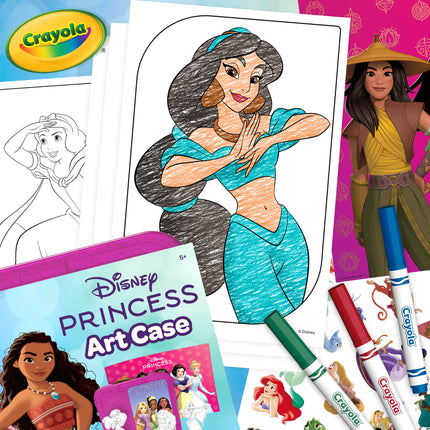 Coloring Art Case, Disney Princess