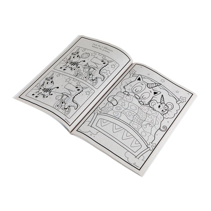 Uni-creatures 96-page Coloring Book