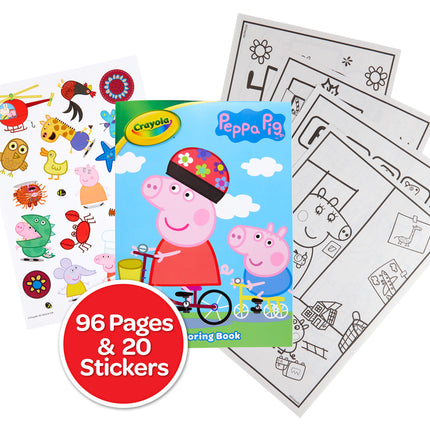 Peppa Pig 96-page Coloring Book