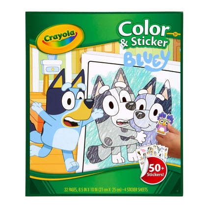 Crayola Color & Sticker Bluey
