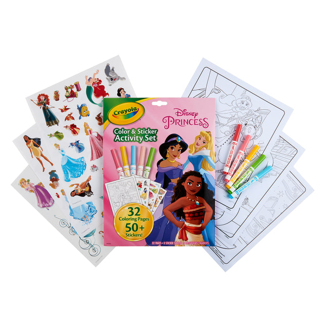Princess Crayola Color & Sticker Activity Set