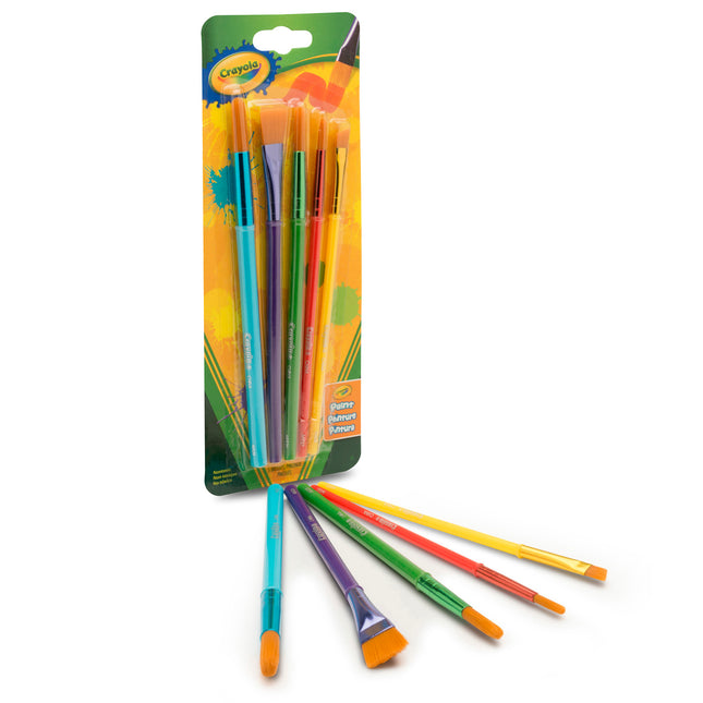 Arts & Crafts Brushes, 5 Count