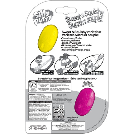 Silly Putty 2ct Sweet & Squishy Egg